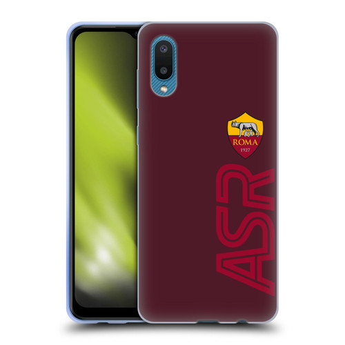 AS Roma Crest Graphics Oversized Soft Gel Case for Samsung Galaxy A02/M02 (2021)