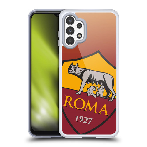 AS Roma Crest Graphics Gradient Soft Gel Case for Samsung Galaxy A13 (2022)
