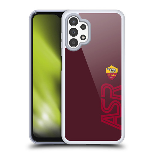 AS Roma Crest Graphics Oversized Soft Gel Case for Samsung Galaxy A13 (2022)