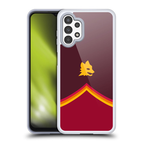 AS Roma Crest Graphics Wolf Soft Gel Case for Samsung Galaxy A13 (2022)