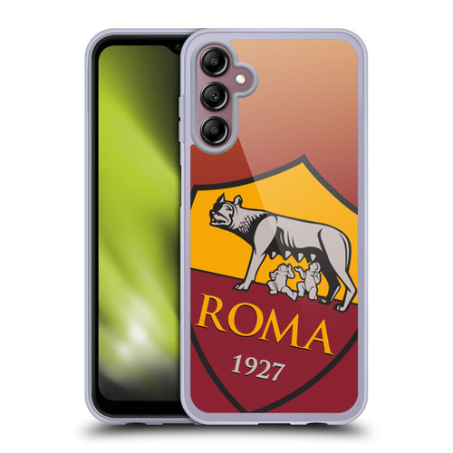 AS Roma Crest Graphics Gradient Soft Gel Case for Samsung Galaxy A14 5G