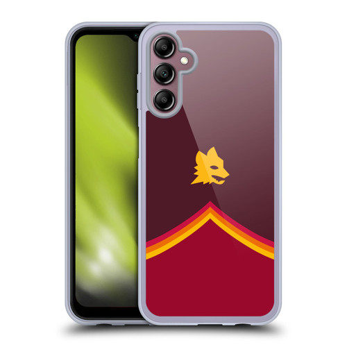 AS Roma Crest Graphics Wolf Soft Gel Case for Samsung Galaxy A14 5G