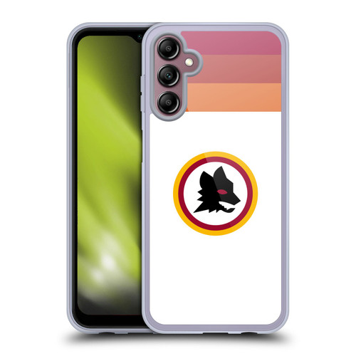 AS Roma Crest Graphics Wolf Retro Heritage Soft Gel Case for Samsung Galaxy A14 5G