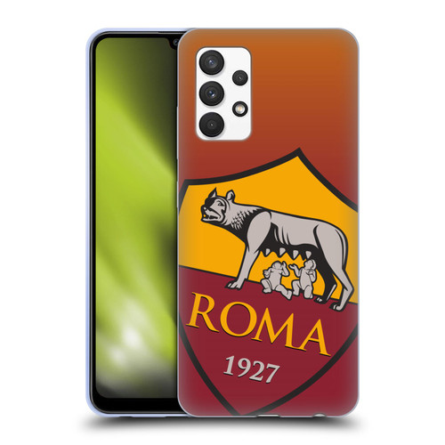 AS Roma Crest Graphics Gradient Soft Gel Case for Samsung Galaxy A32 (2021)