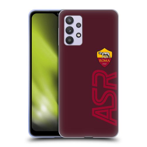 AS Roma Crest Graphics Oversized Soft Gel Case for Samsung Galaxy A32 5G / M32 5G (2021)