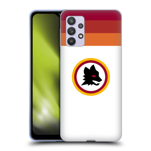 AS Roma Crest Graphics Wolf Retro Heritage Soft Gel Case for Samsung Galaxy A32 5G / M32 5G (2021)
