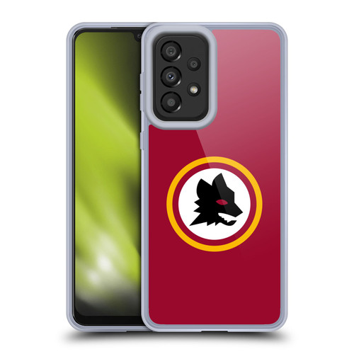 AS Roma Crest Graphics Wolf Circle Soft Gel Case for Samsung Galaxy A33 5G (2022)