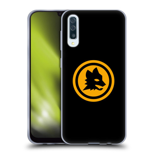 AS Roma Crest Graphics Black And Gold Soft Gel Case for Samsung Galaxy A50/A30s (2019)