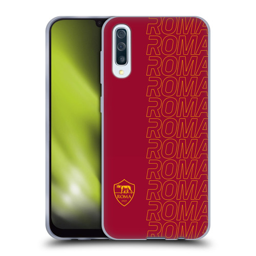 AS Roma Crest Graphics Echo Soft Gel Case for Samsung Galaxy A50/A30s (2019)