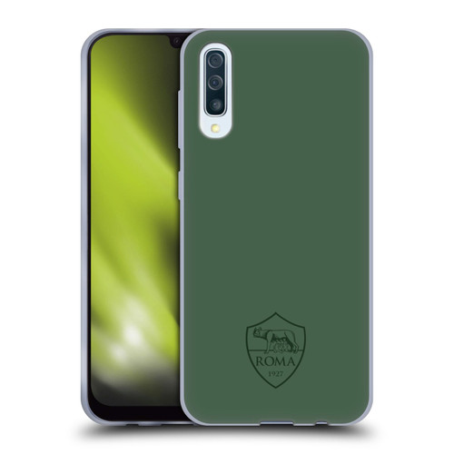 AS Roma Crest Graphics Full Colour Green Soft Gel Case for Samsung Galaxy A50/A30s (2019)
