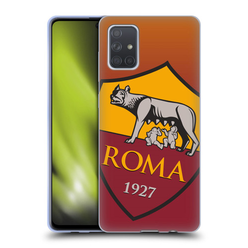 AS Roma Crest Graphics Gradient Soft Gel Case for Samsung Galaxy A71 (2019)
