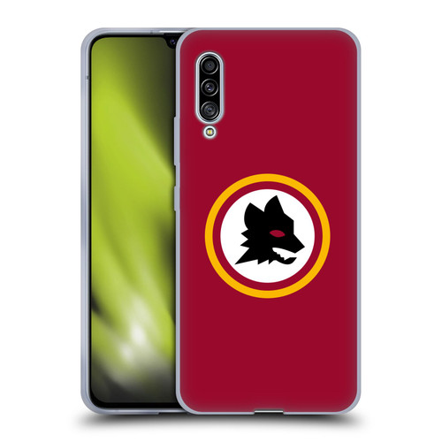 AS Roma Crest Graphics Wolf Circle Soft Gel Case for Samsung Galaxy A90 5G (2019)