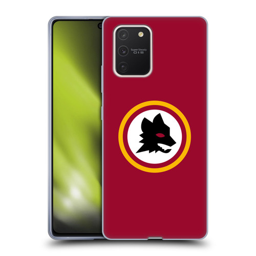 AS Roma Crest Graphics Wolf Circle Soft Gel Case for Samsung Galaxy S10 Lite