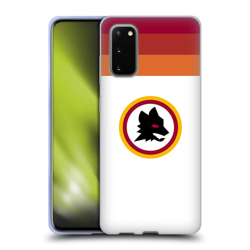 AS Roma Crest Graphics Wolf Retro Heritage Soft Gel Case for Samsung Galaxy S20 / S20 5G