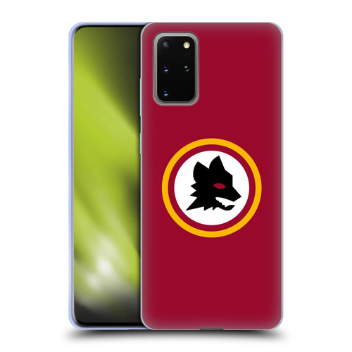 AS Roma Crest Graphics Wolf Circle Soft Gel Case for Samsung Galaxy S20+ / S20+ 5G