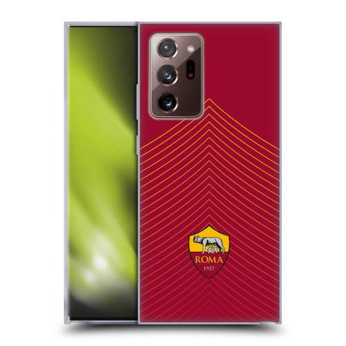 AS Roma Crest Graphics Arrow Soft Gel Case for Samsung Galaxy Note20 Ultra / 5G