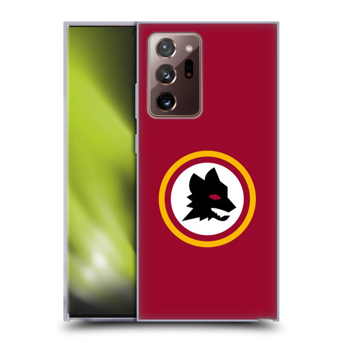 AS Roma Crest Graphics Wolf Circle Soft Gel Case for Samsung Galaxy Note20 Ultra / 5G