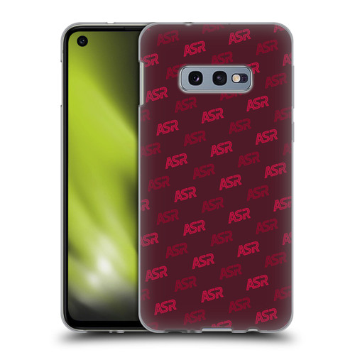 AS Roma Crest Graphics Wordmark Pattern Soft Gel Case for Samsung Galaxy S10e