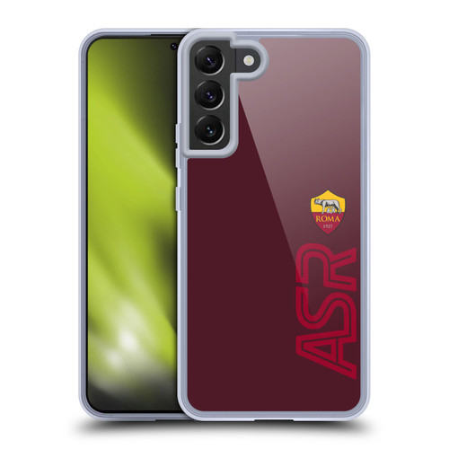 AS Roma Crest Graphics Oversized Soft Gel Case for Samsung Galaxy S22+ 5G