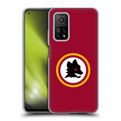 AS Roma Crest Graphics Wolf Circle Soft Gel Case for Xiaomi Mi 10T 5G