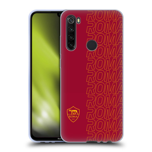 AS Roma Crest Graphics Echo Soft Gel Case for Xiaomi Redmi Note 8T