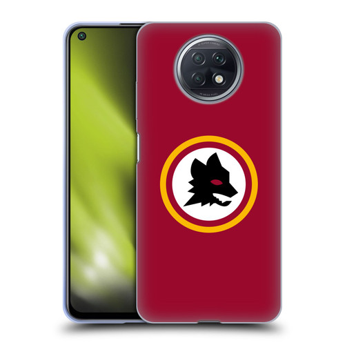 AS Roma Crest Graphics Wolf Circle Soft Gel Case for Xiaomi Redmi Note 9T 5G
