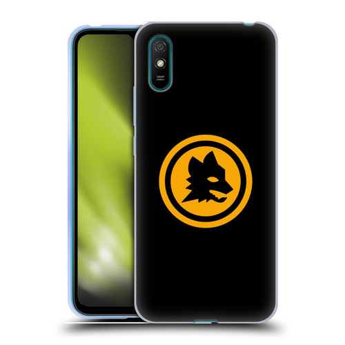 AS Roma Crest Graphics Black And Gold Soft Gel Case for Xiaomi Redmi 9A / Redmi 9AT