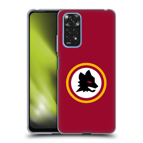 AS Roma Crest Graphics Wolf Circle Soft Gel Case for Xiaomi Redmi Note 11 / Redmi Note 11S