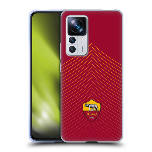 AS Roma Crest Graphics Arrow Soft Gel Case for Xiaomi 12T Pro
