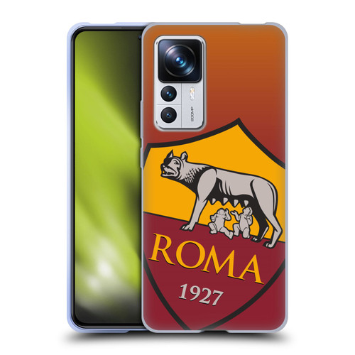 AS Roma Crest Graphics Gradient Soft Gel Case for Xiaomi 12T Pro