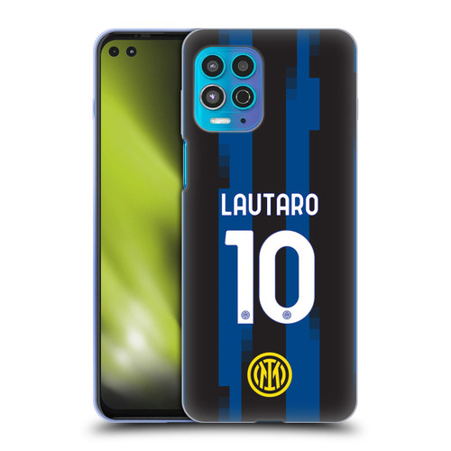 Fc Internazionale Milano 2023/24 Players Home Kit Lautaro Martínez Soft Gel Case for Motorola Moto G100