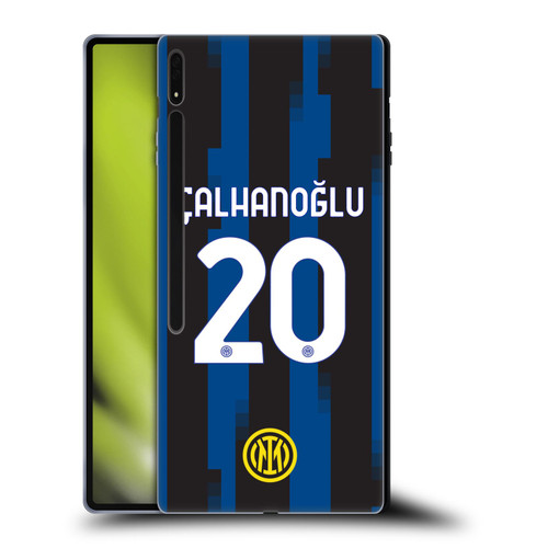 Fc Internazionale Milano 2023/24 Players Home Kit Hakan Çalhanoglu Soft Gel Case for Samsung Galaxy Tab S8 Ultra