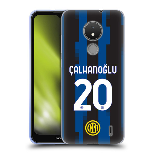 Fc Internazionale Milano 2023/24 Players Home Kit Hakan Çalhanoglu Soft Gel Case for Nokia C21