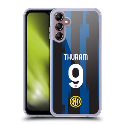 Fc Internazionale Milano 2023/24 Players Home Kit Marcus Thuram Soft Gel Case for Samsung Galaxy A14 5G