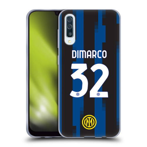 Fc Internazionale Milano 2023/24 Players Home Kit Federico Dimarco Soft Gel Case for Samsung Galaxy A50/A30s (2019)