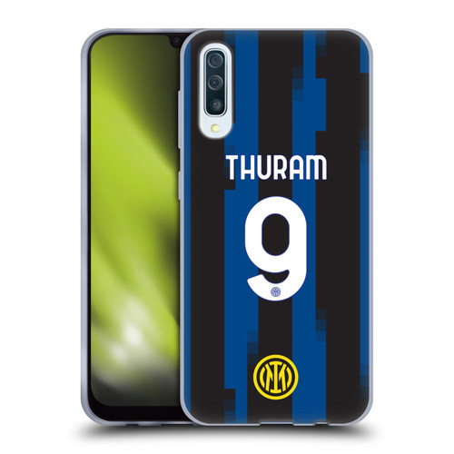 Fc Internazionale Milano 2023/24 Players Home Kit Marcus Thuram Soft Gel Case for Samsung Galaxy A50/A30s (2019)