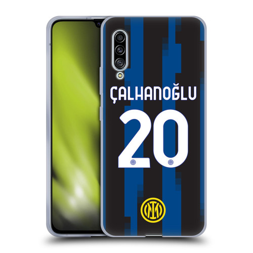 Fc Internazionale Milano 2023/24 Players Home Kit Hakan Çalhanoglu Soft Gel Case for Samsung Galaxy A90 5G (2019)