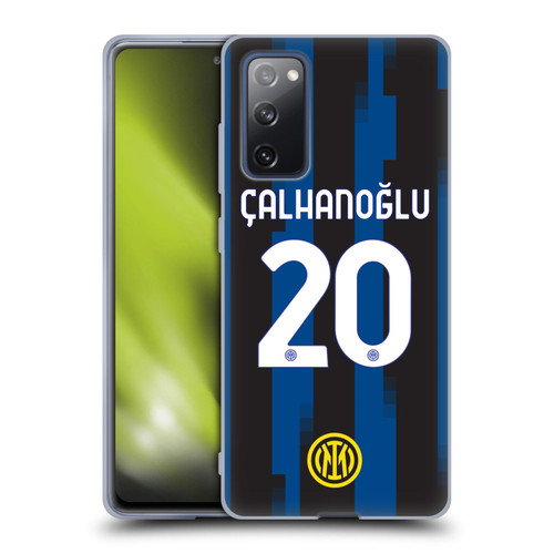 Fc Internazionale Milano 2023/24 Players Home Kit Hakan Çalhanoglu Soft Gel Case for Samsung Galaxy S20 FE / 5G