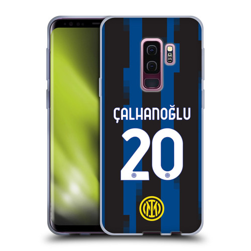 Fc Internazionale Milano 2023/24 Players Home Kit Hakan Çalhanoglu Soft Gel Case for Samsung Galaxy S9+ / S9 Plus