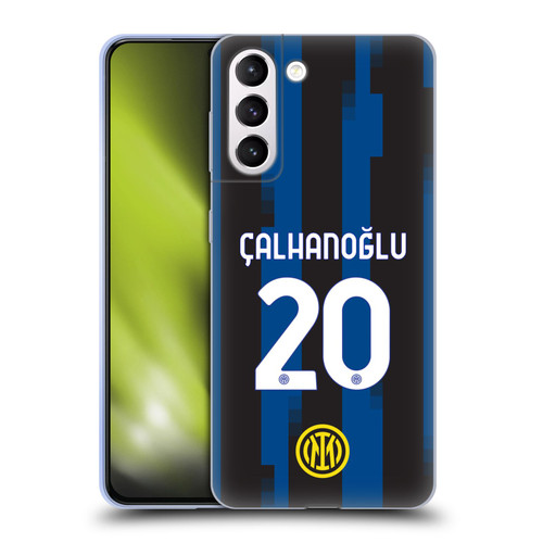 Fc Internazionale Milano 2023/24 Players Home Kit Hakan Çalhanoglu Soft Gel Case for Samsung Galaxy S21+ 5G