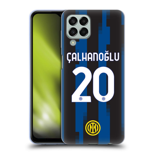 Fc Internazionale Milano 2023/24 Players Home Kit Hakan Çalhanoglu Soft Gel Case for Samsung Galaxy M33 (2022)