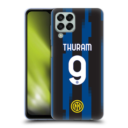 Fc Internazionale Milano 2023/24 Players Home Kit Marcus Thuram Soft Gel Case for Samsung Galaxy M33 (2022)