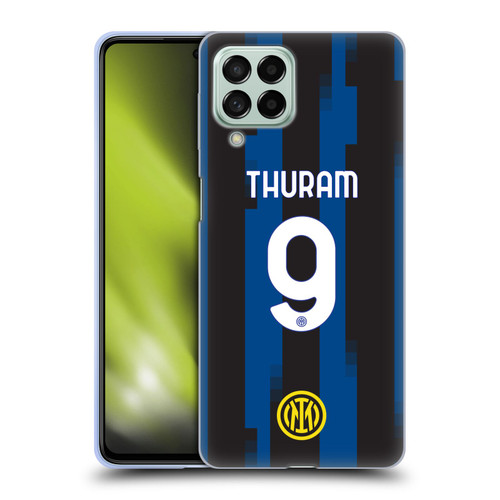 Fc Internazionale Milano 2023/24 Players Home Kit Marcus Thuram Soft Gel Case for Samsung Galaxy M53 (2022)