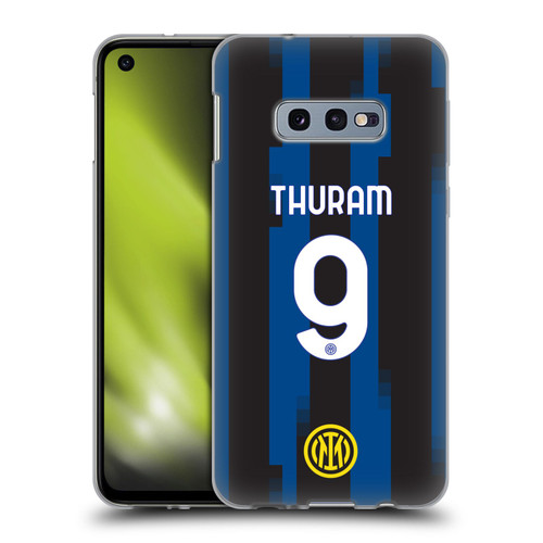 Fc Internazionale Milano 2023/24 Players Home Kit Marcus Thuram Soft Gel Case for Samsung Galaxy S10e