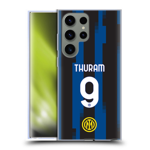 Fc Internazionale Milano 2023/24 Players Home Kit Marcus Thuram Soft Gel Case for Samsung Galaxy S23 Ultra 5G