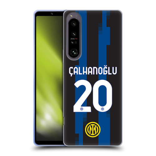 Fc Internazionale Milano 2023/24 Players Home Kit Hakan Çalhanoglu Soft Gel Case for Sony Xperia 1 IV