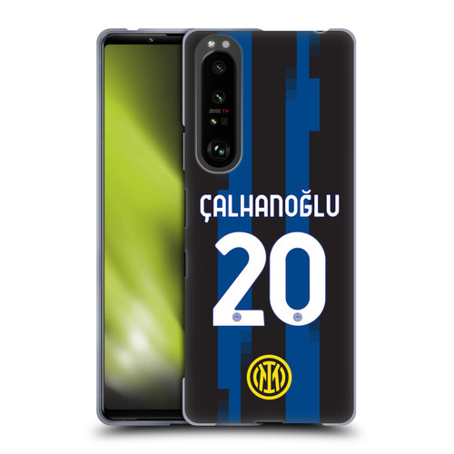 Fc Internazionale Milano 2023/24 Players Home Kit Hakan Çalhanoglu Soft Gel Case for Sony Xperia 1 III