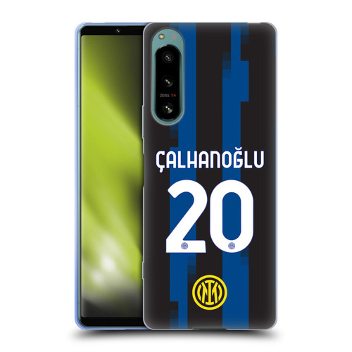 Fc Internazionale Milano 2023/24 Players Home Kit Hakan Çalhanoglu Soft Gel Case for Sony Xperia 5 IV