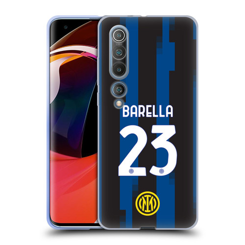 Fc Internazionale Milano 2023/24 Players Home Kit Nicolò Barella Soft Gel Case for Xiaomi Mi 10 5G / Mi 10 Pro 5G