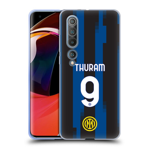 Fc Internazionale Milano 2023/24 Players Home Kit Marcus Thuram Soft Gel Case for Xiaomi Mi 10 5G / Mi 10 Pro 5G